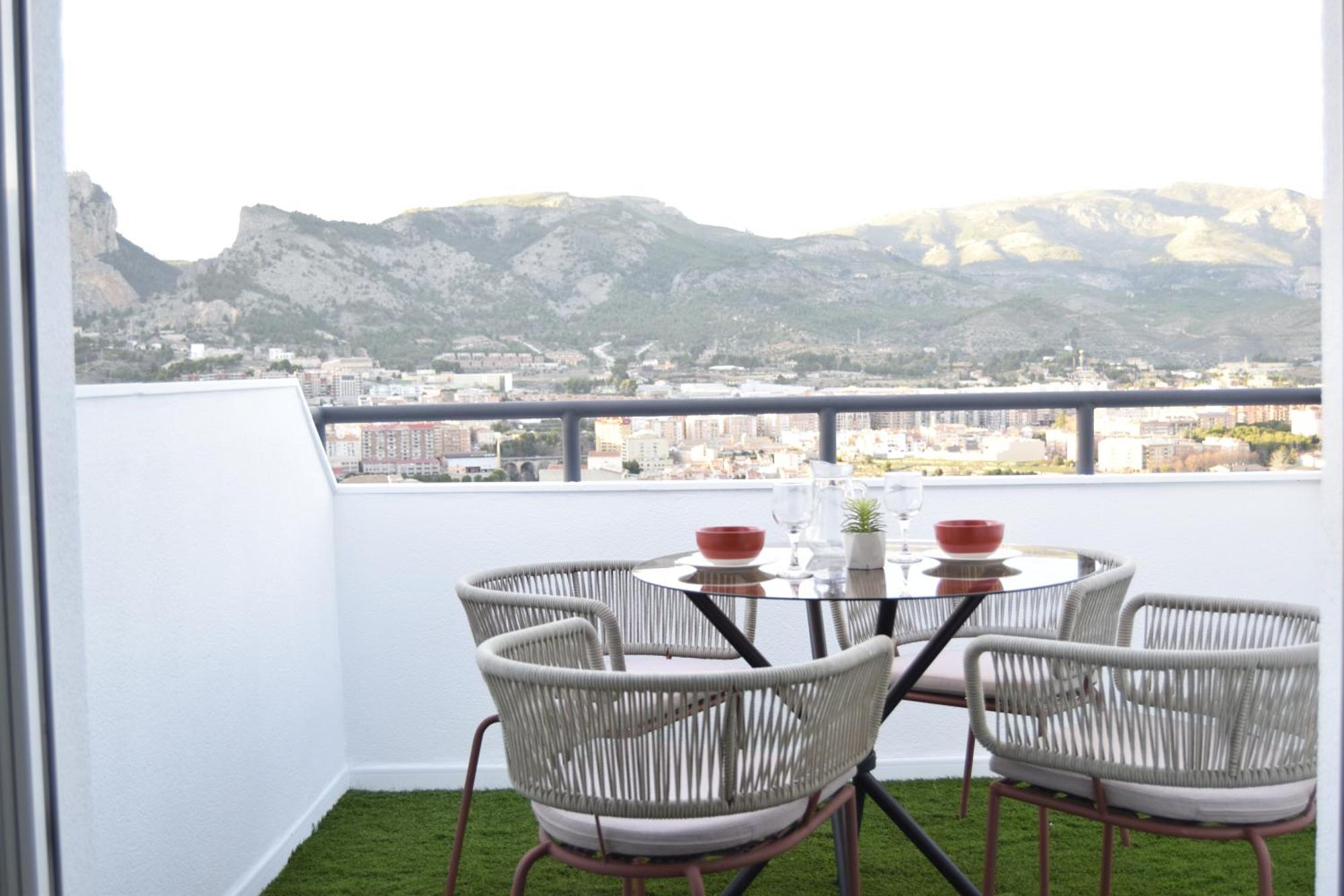 Residencial Alcoy Apartahotel Bagian luar foto